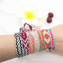 Boho Jewelry Fabric Handmade Bohemian Women Woven Friendship Vintage Style Bracelets